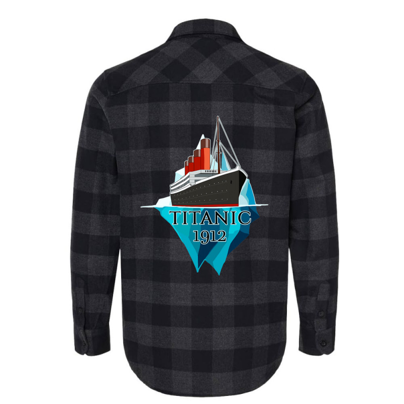 Titanic Gift Voyage Rms Titanic 1912 Flannel Shirt | Artistshot