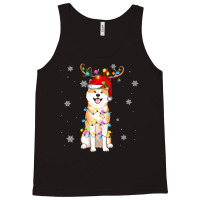 Limited Edition Reindeer Akita Inu Dog Merry Christmas Tank Top | Artistshot