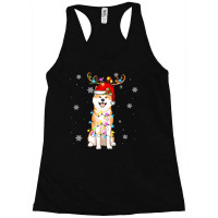 Limited Edition Reindeer Akita Inu Dog Merry Christmas Racerback Tank | Artistshot