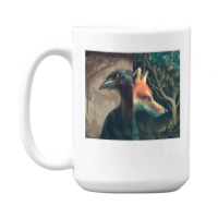 The Fox And The Crow 1 15 Oz Coffee Mug | Artistshot