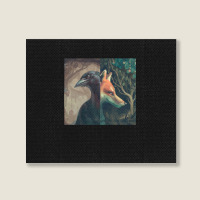 The Fox And The Crow 1 Landscape Canvas Print | Artistshot