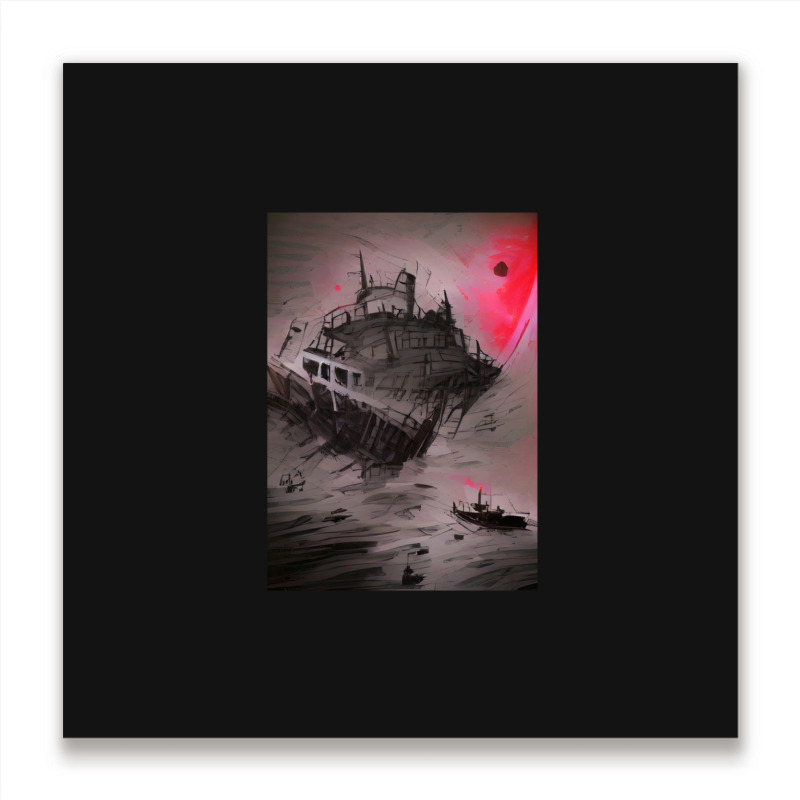 Titanic Ii Metal Print Square | Artistshot