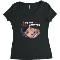 Dwayne The Croc Johnson Rebel's Red Women's Triblend Scoop T-shirt | Artistshot