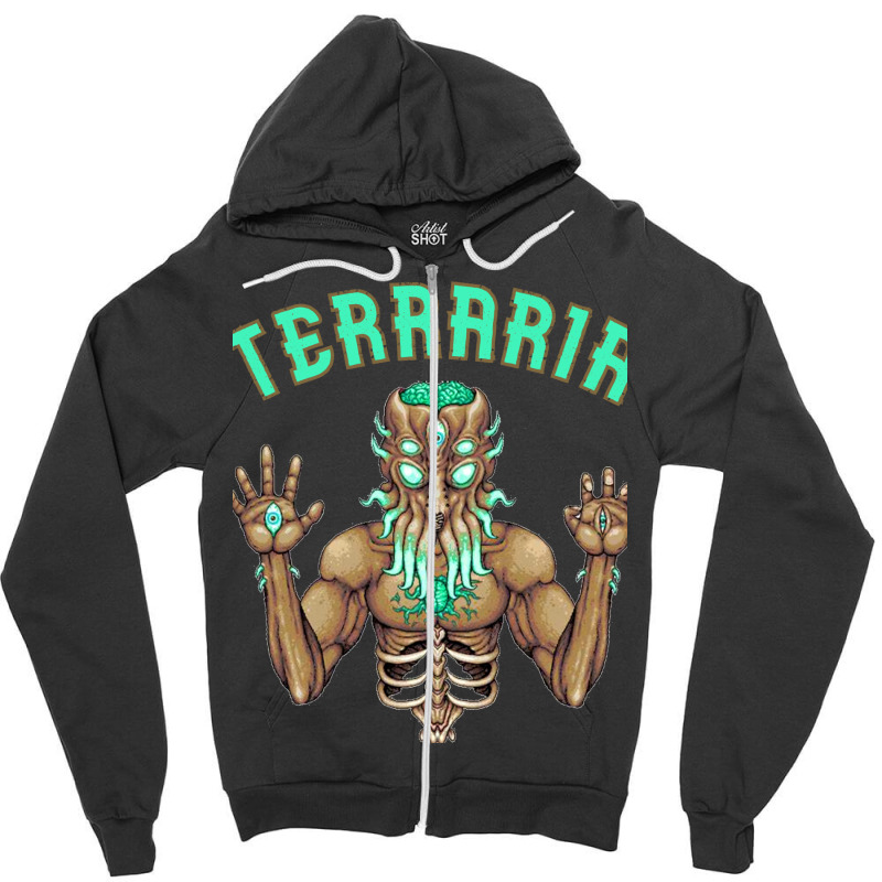 Terraria Nebula Zipper Hoodie by megannukunug | Artistshot