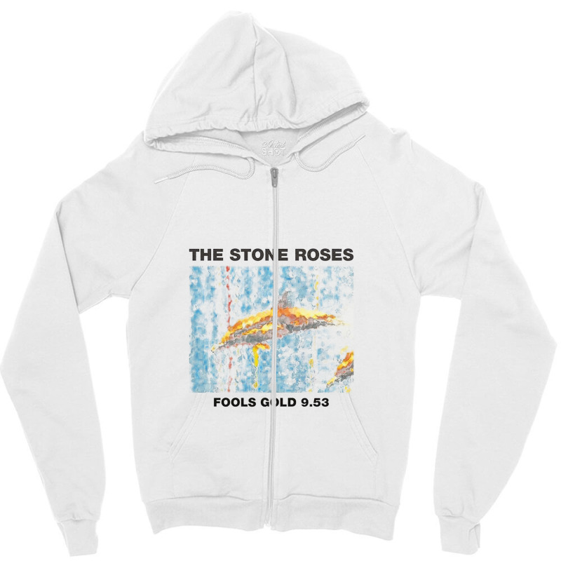 The Stone Roses Zipper Hoodie by randalhall | Artistshot