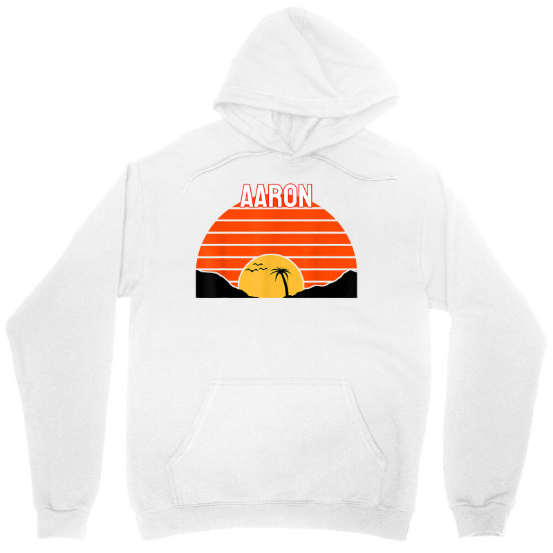 Aaron Palm Tree Sunset Retro Vintage Sand Dunes T Shirt Unisex Hoodie | Artistshot