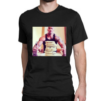 Dwayne The Rock Johnson Eating Blueberry Pancakes2 Classic T-shirt | Artistshot