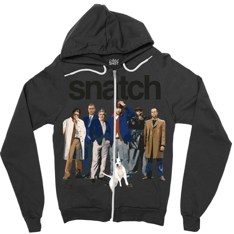 Snatch Movie Vector Zipper Hoodie | Artistshot