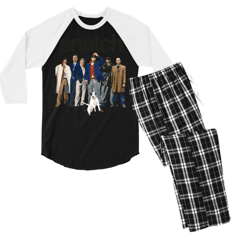 Snatch Movie Vector Men's 3/4 Sleeve Pajama Set | Artistshot