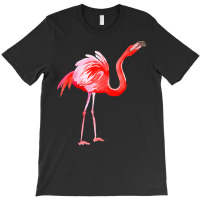 Flamingo T  Shirt Watercolor Exotic Flamingo 03 T  Shirt T-shirt | Artistshot