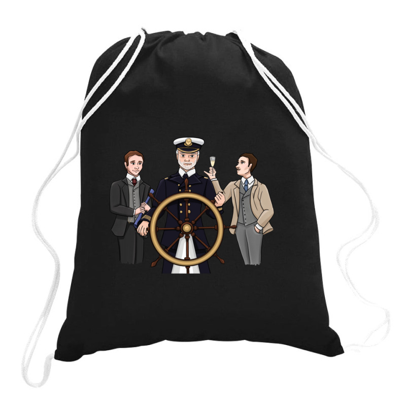 Titanic Largest Moving Object Drawstring Bags | Artistshot