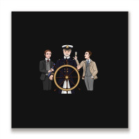 Titanic Largest Moving Object Metal Print Square | Artistshot