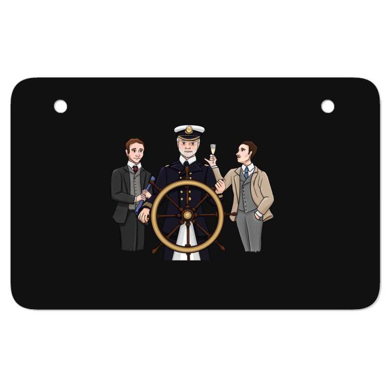 Titanic Largest Moving Object Atv License Plate | Artistshot