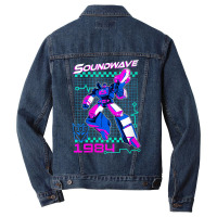 Womens Transformers Soundwave 1984 Men Denim Jacket | Artistshot