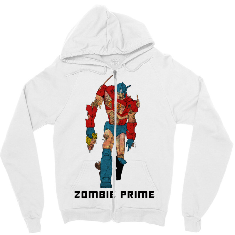 Zombie Prime Zipper Hoodie | Artistshot