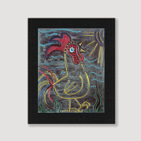 Rooster Portrait Canvas Print | Artistshot