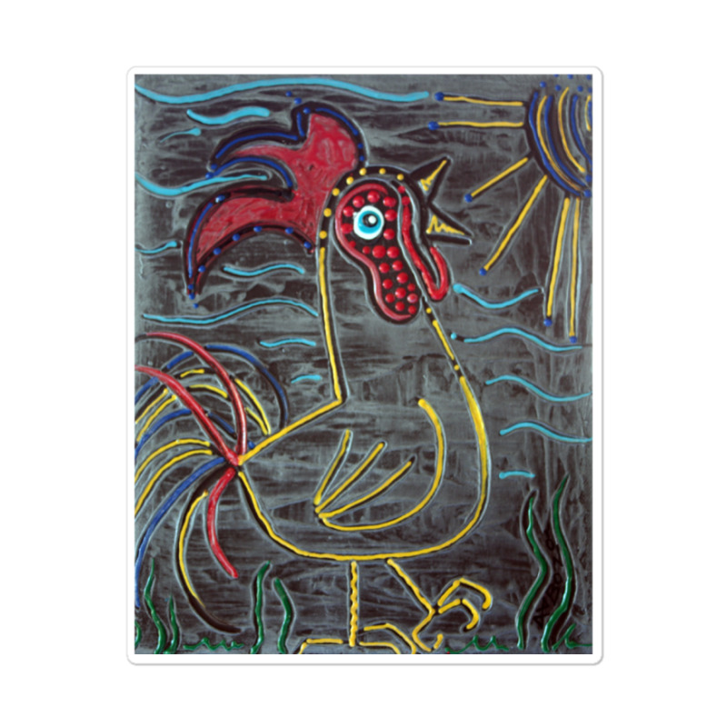 Rooster Sticker | Artistshot