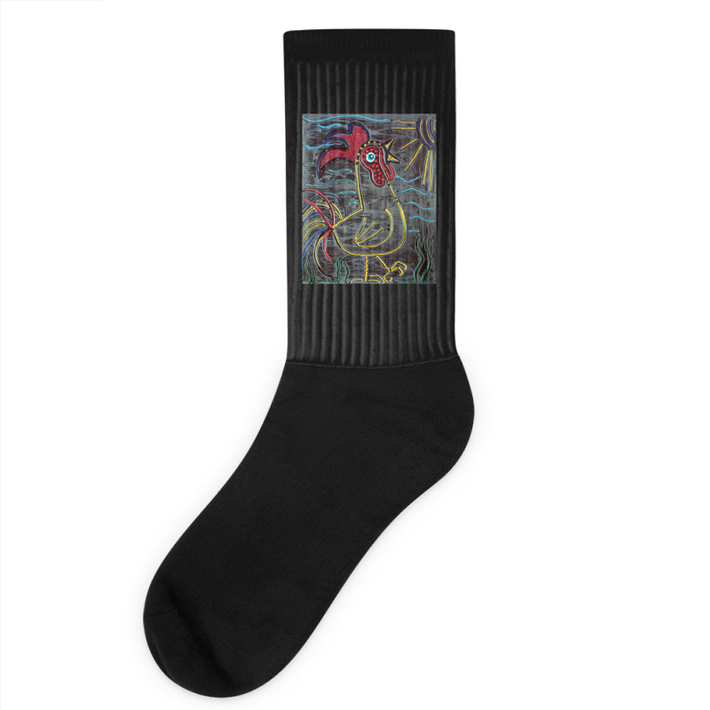 Rooster Socks | Artistshot