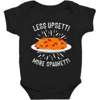 Trending Spaghetti Pasta Lover Men Women Italian Foodie Baby Bodysuit | Artistshot