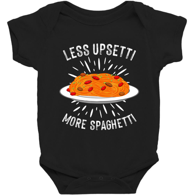 Trending Spaghetti Pasta Lover Men Women Italian Foodie Baby Bodysuit by Pannell Quintero | Artistshot