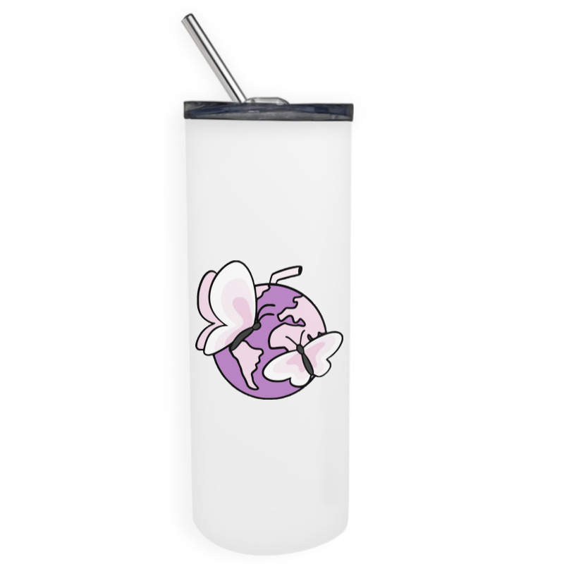 Butterfly X Juice Skinny Tumbler | Artistshot