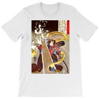 Utagawa Kuniyoshi   A Man Confronted With An Apparition Of The Fox God T-shirt | Artistshot