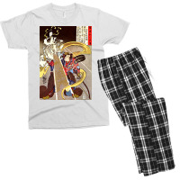 Utagawa Kuniyoshi   A Man Confronted With An Apparition Of The Fox God Men's T-shirt Pajama Set | Artistshot