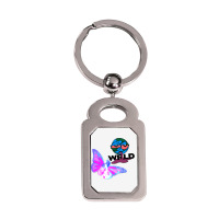 Juice Cover Art Silver Rectangle Keychain | Artistshot