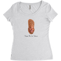 Dwayne The Croc Johnson Women's Triblend Scoop T-shirt | Artistshot