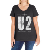 U 2 Dragon Lady Spy Plane Premium T Shirt Ladies Curvy T-shirt | Artistshot