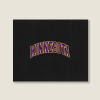 Hot Trend Minnesota Throwback Mn Classic Landscape Canvas Print | Artistshot