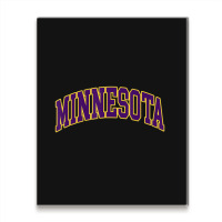 Hot Trend Minnesota Throwback Mn Classic Metal Print Vertical | Artistshot