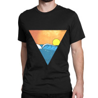 Minimal Wave Classic T-shirt | Artistshot