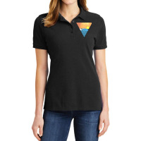 Minimal Wave Ladies Polo Shirt | Artistshot