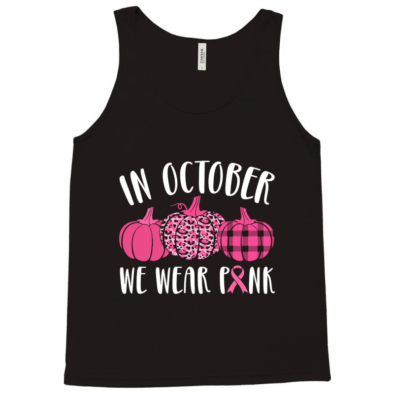 Hot Trend In October We Wear Pink Tank Top by Rios Arevalo | Artistshot