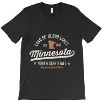 Trending Minnesota Vintage Sports North Star State Rough T-shirt | Artistshot