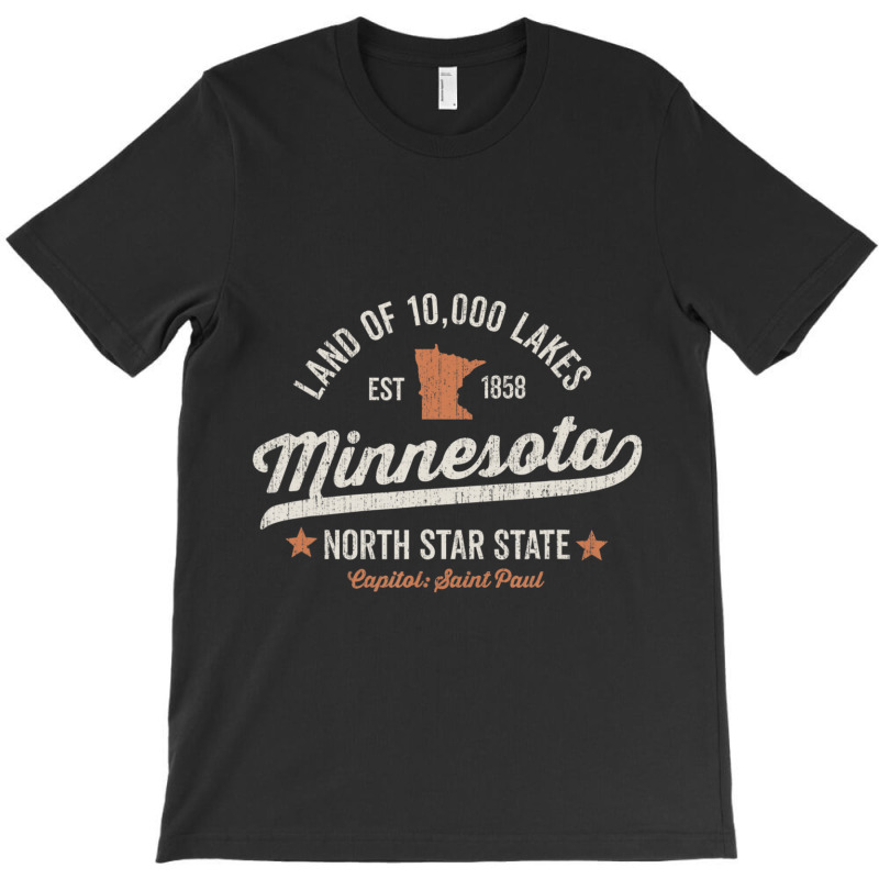 Trending Minnesota Vintage Sports North Star State Rough T-shirt | Artistshot