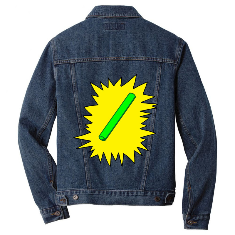 Limited Edition Inanimate Carbon Rod - In Rod We Trust Men Denim Jacket | Artistshot