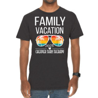 Family Vacation Better Than Therapy 2023 Group Sunglasses T Shirt Vintage T-shirt | Artistshot