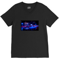 Futuristic Tokyo Cyperpunk V-neck Tee | Artistshot