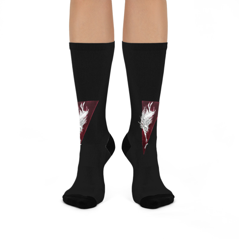 The Bloody Crow Crew Socks | Artistshot