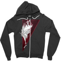 The Bloody Crow Zipper Hoodie | Artistshot