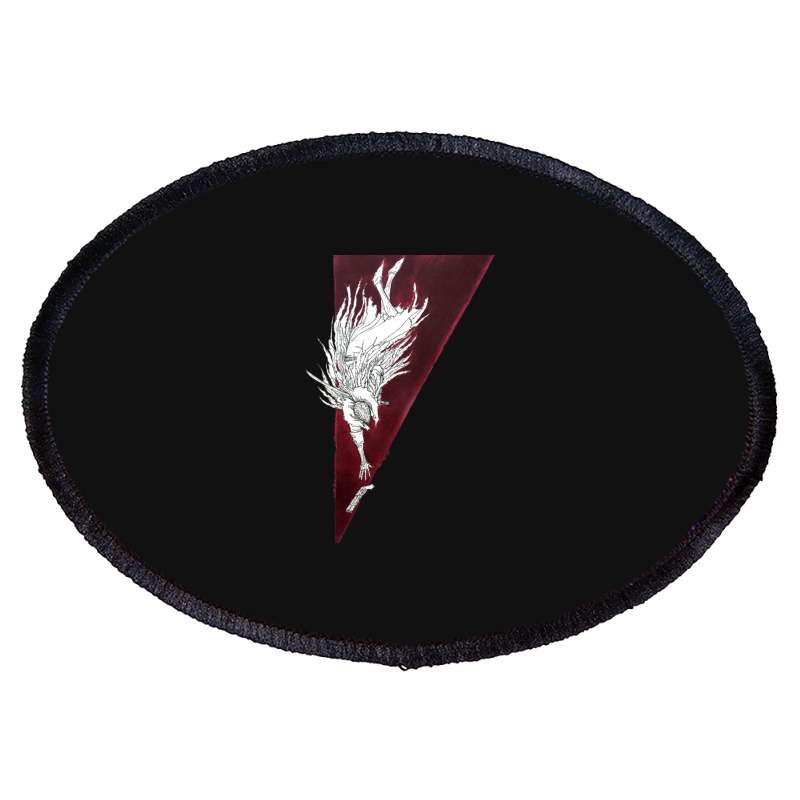 The Bloody Crow Oval Patch | Artistshot