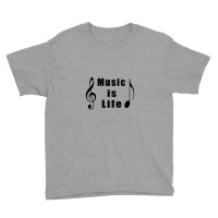 Music Is Life, Musician T-shirts, Singers Gift Youth Tee | Artistshot
