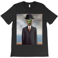 Trending Rene Magritte Son Of Man T-shirt | Artistshot