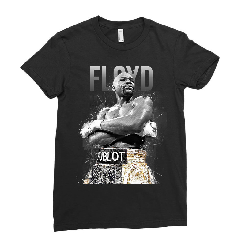 Limited Edition Floyd Mayweather Jr Ladies Fitted T-Shirt by Milne Charlton | Artistshot