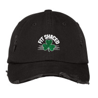 Fit Shaced St Patricks Day Funny Irish Party Drinking Beer Vintage Cap | Artistshot