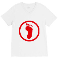 Limited Edition Foot Clan Logotype V-neck Tee | Artistshot