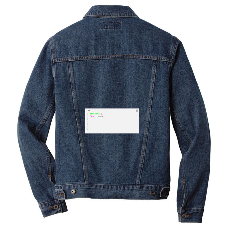 Css Titanic Titanic Film Of All Time Men Denim Jacket | Artistshot