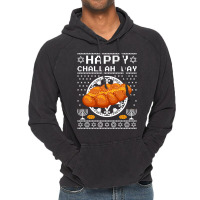 Trending Funny Happy Challah Days Jewish Holiday Hanukkah Channukah Vintage Hoodie | Artistshot